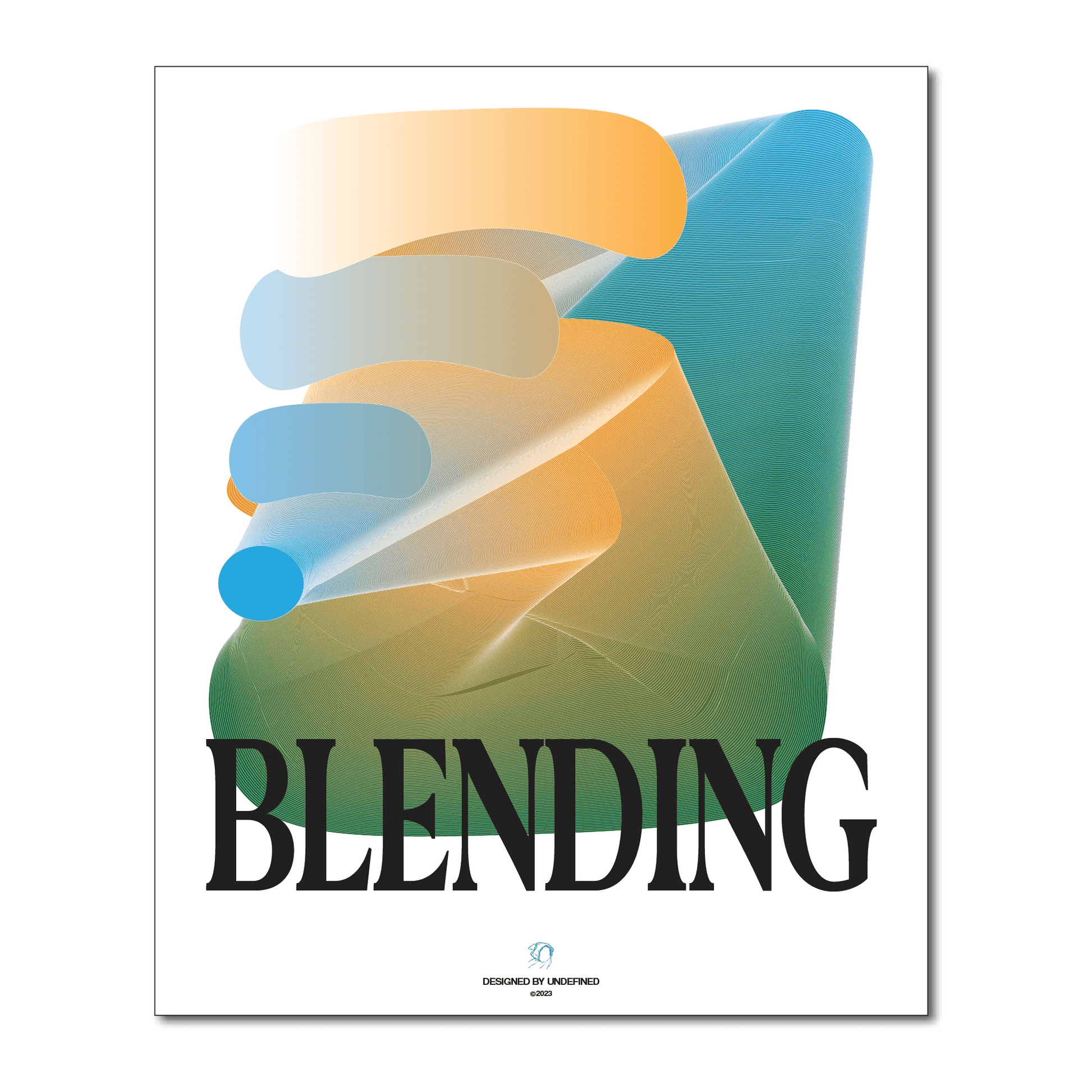 Blending - Køb Kunsttryk og Plakater hos Undefined Market