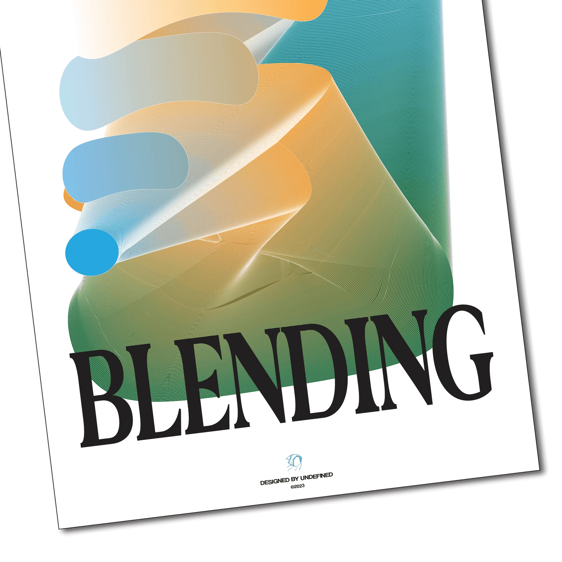 Blending - Køb Kunsttryk og Plakater hos Undefined Market