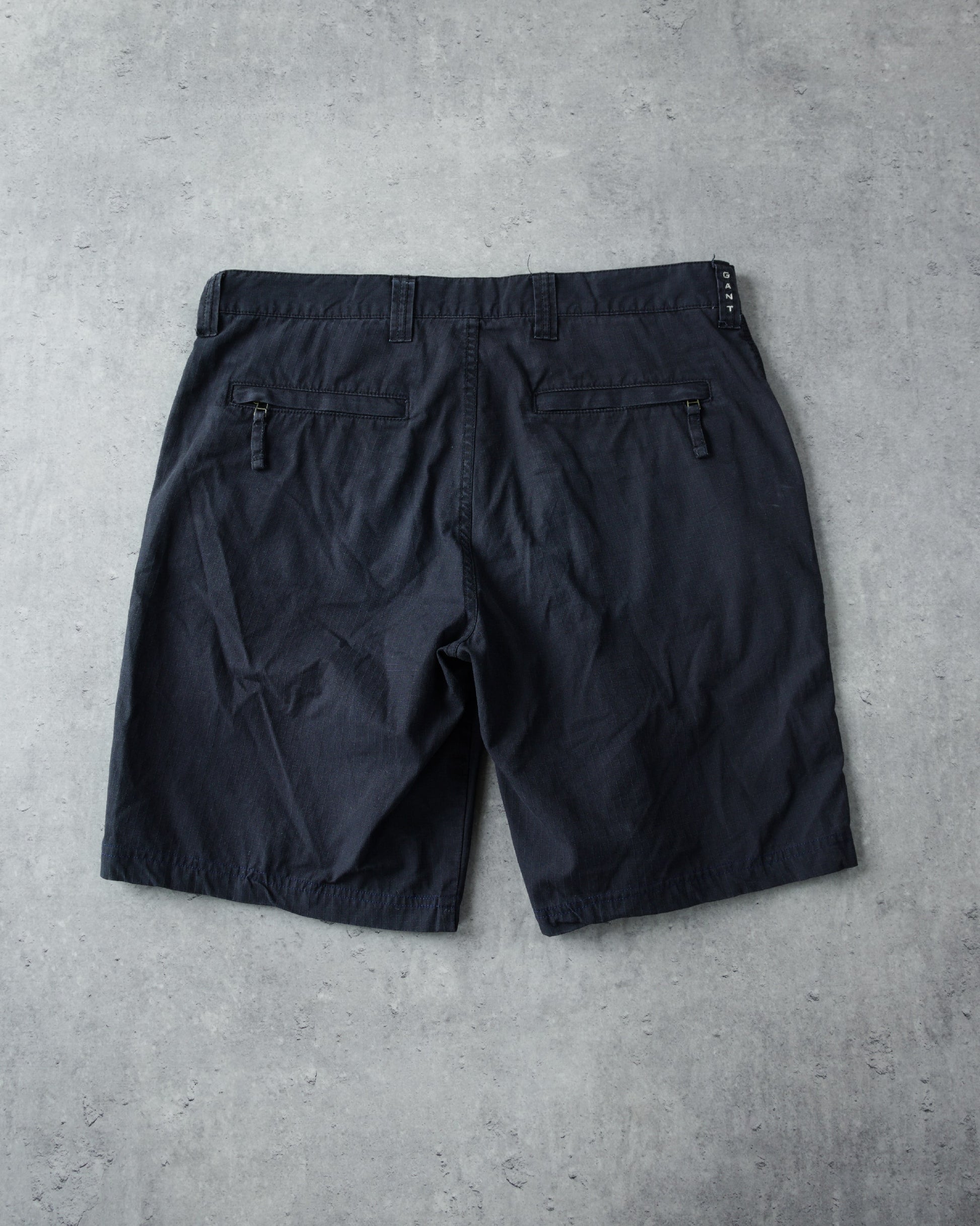 VINTAGE 1990S GANT SHORTS - FADED BLACK | UNMARKET