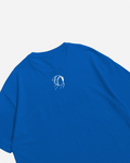 COBALT BLUE CASSO HEAVYWEIGHT BOX FIT TSHIRT - UNMARKET