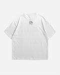 GREEN CASSO HEAVYWEIGHT BOX FIT TSHIRT - UNMARKET