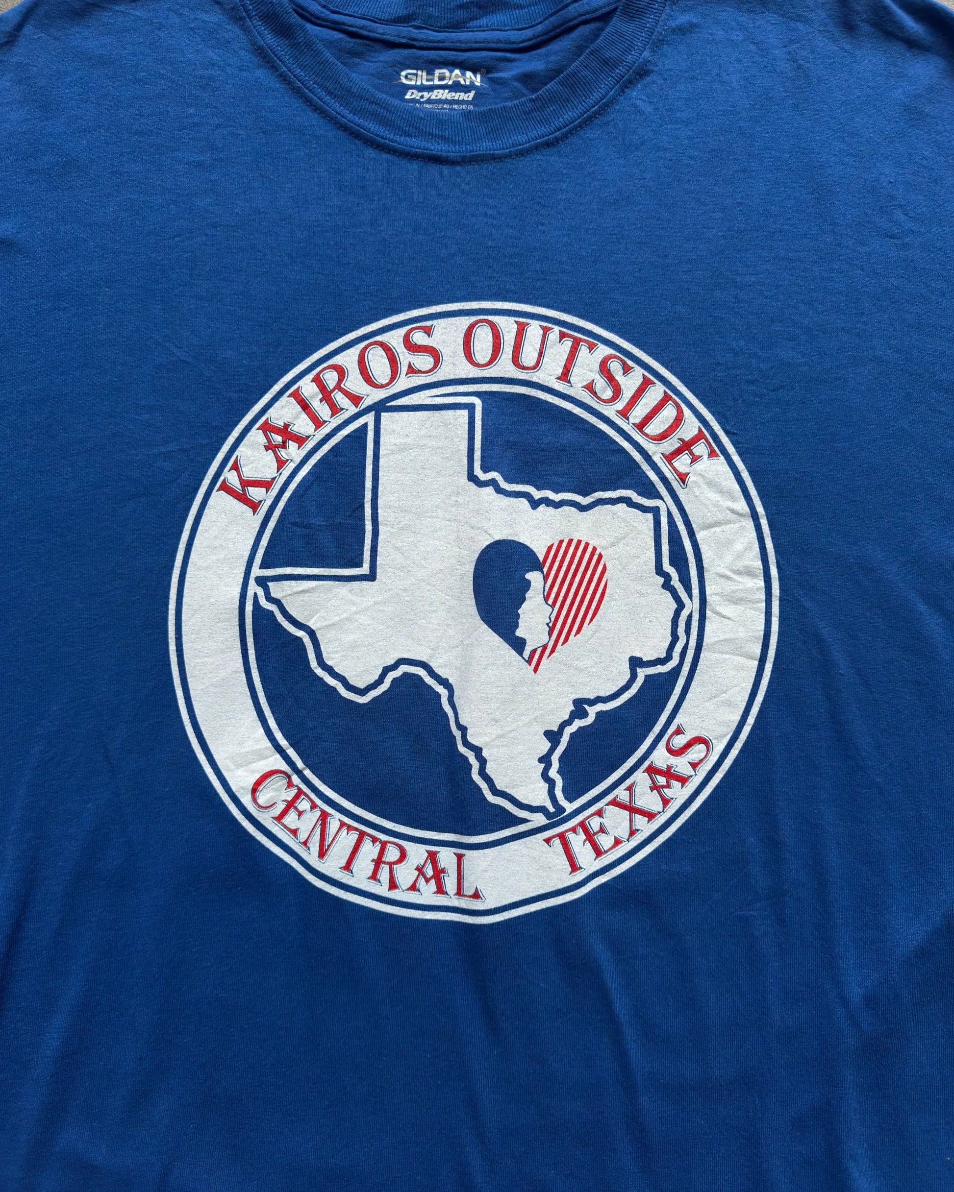 KAIROS TEXAS TEE - COBALT BLUE