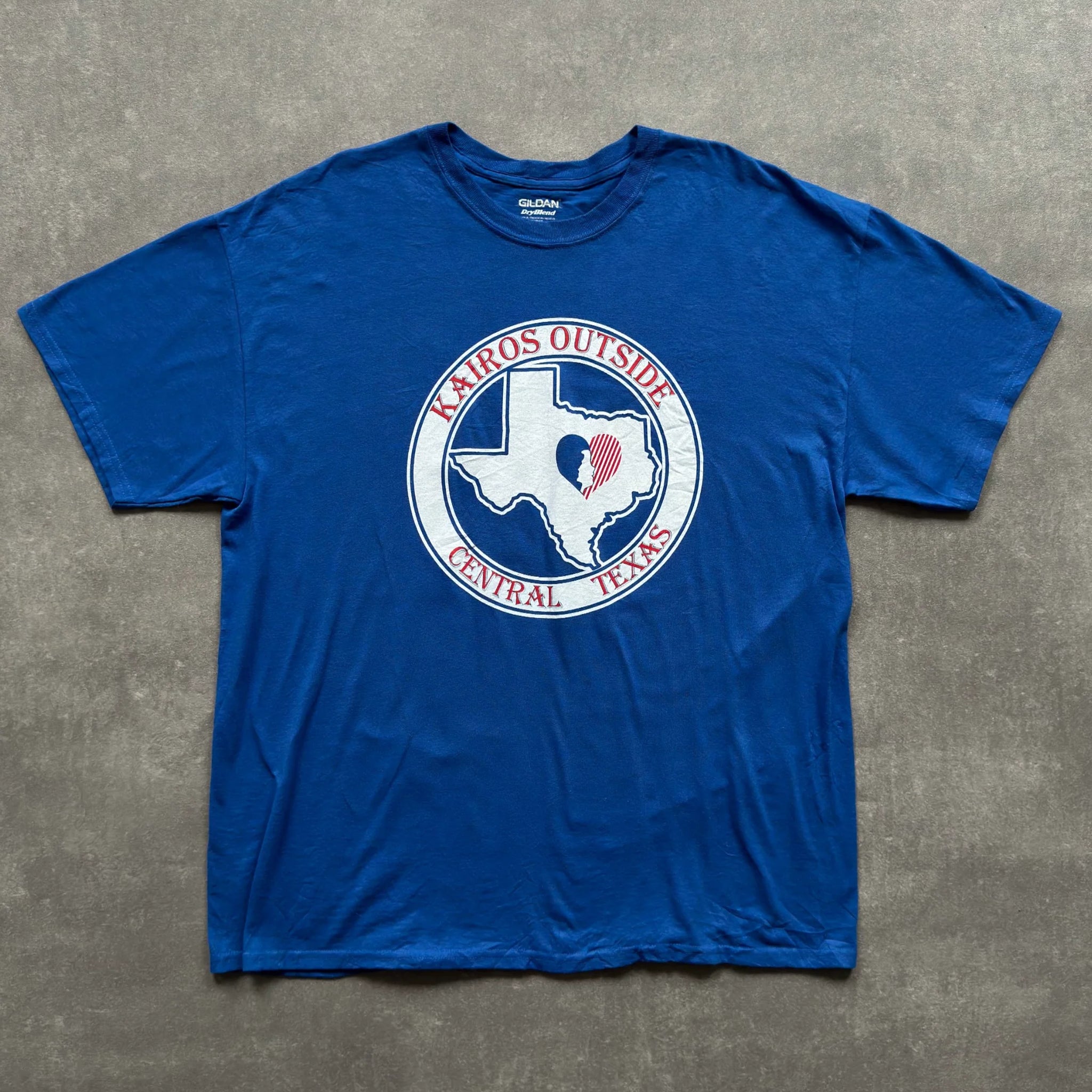 KAIROS TEXAS TEE - COBALT BLUE