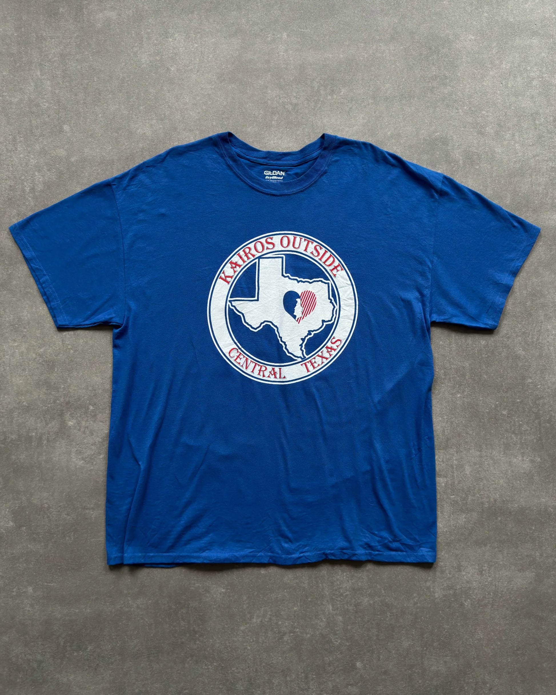 KAIROS TEXAS TEE - COBALT BLUE