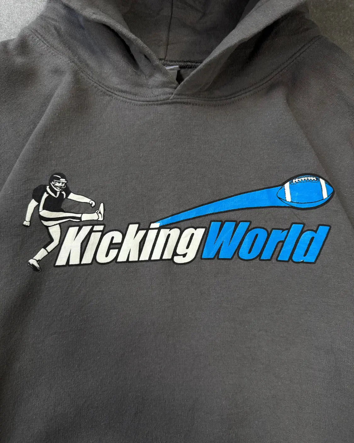 VINTAGE KICKING WORLD HOODIE