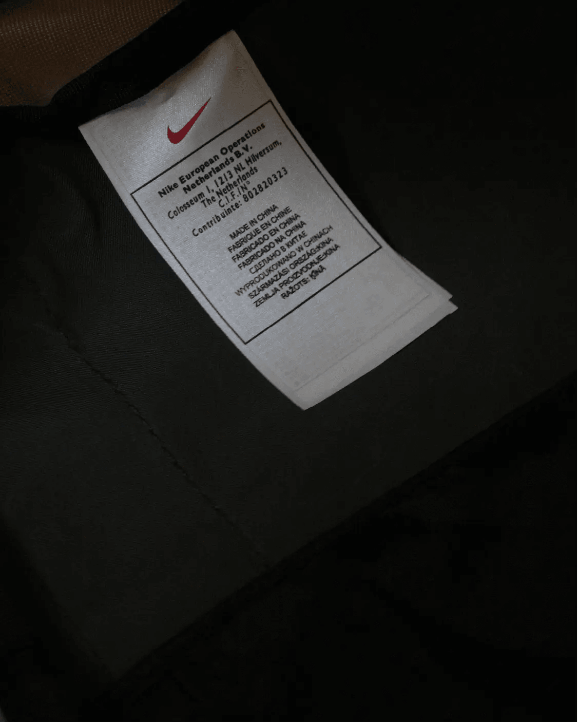 Vintage Nike ementor Sling bag - Beige/Olive Green