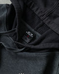 OAKLEY TWO TONE HOODIE - BLACK/DARK GREY | UNMARKET