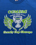 OCMSAC TEE - COBALT BLUE