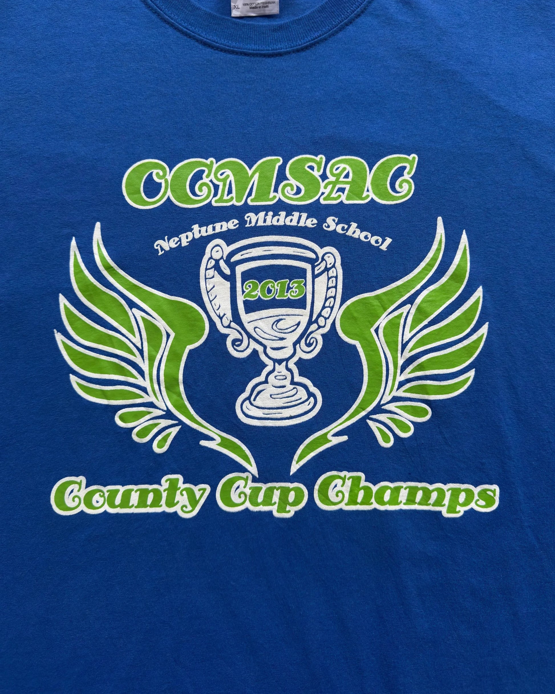 OCMSAC TEE - COBALT BLUE