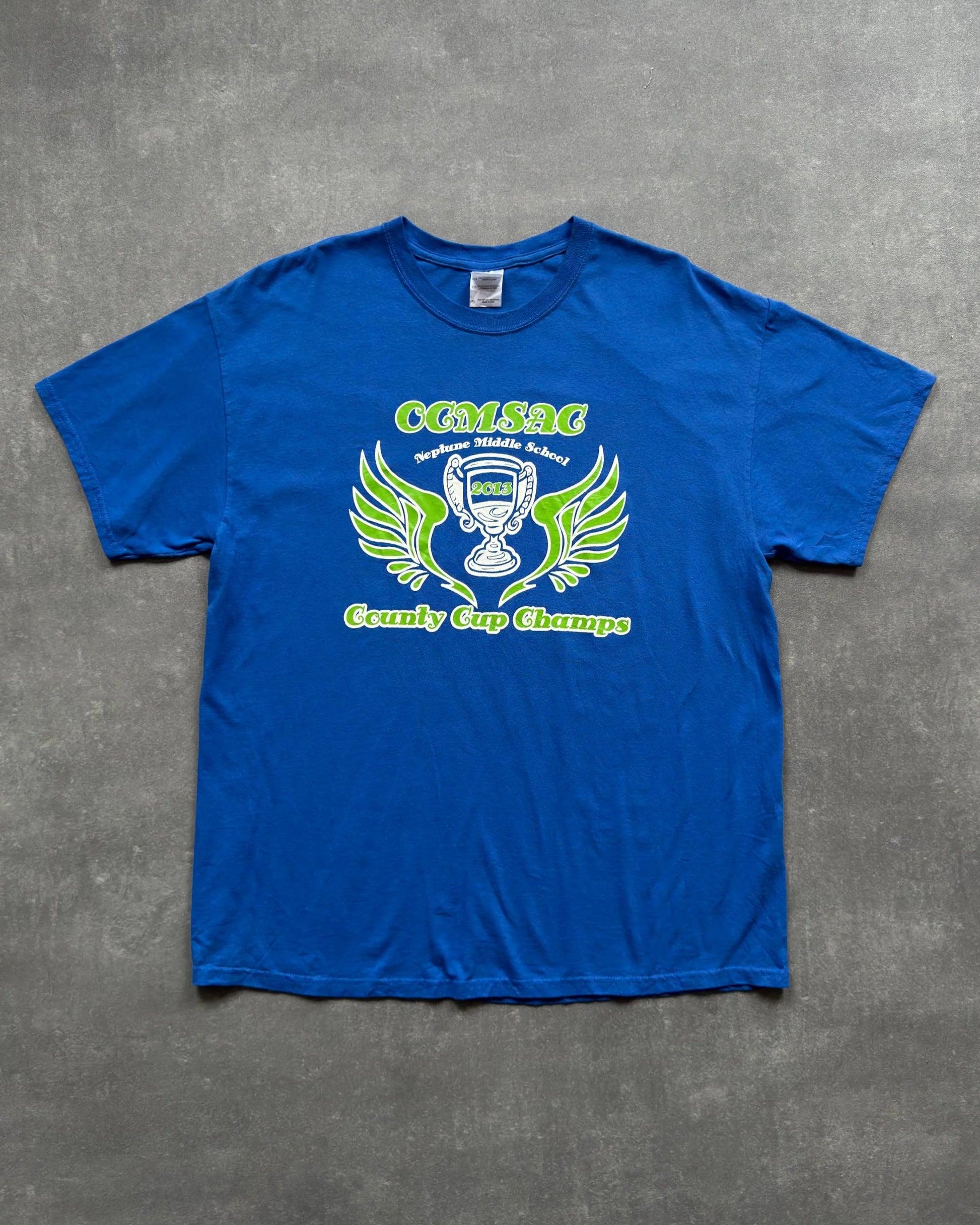 OCMSAC TEE - COBALT BLUE