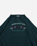 VINTAGE PARIS SPORT CLUB DARK GREEN CREWNECK / SWEATER - VINTAGE CREWNECK - VINTAGE SWEATSHIRT