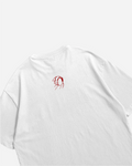 RED CASSO HEAVYWEIGHT BOX FIT TSHIRT - UNMARKET