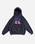 PENNANT R USA Dark Grey Vintage Hoodie - VINTAGE HOODIE - VINTAGE SWEATSHIRT