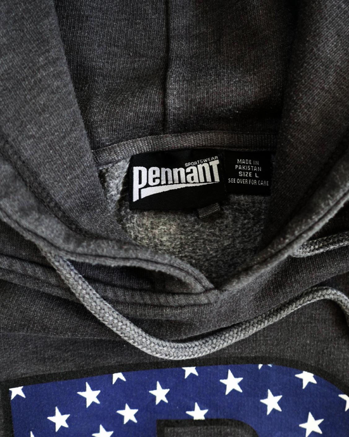 Vintage R USA Hoodie Dark Grey UNMARKET
