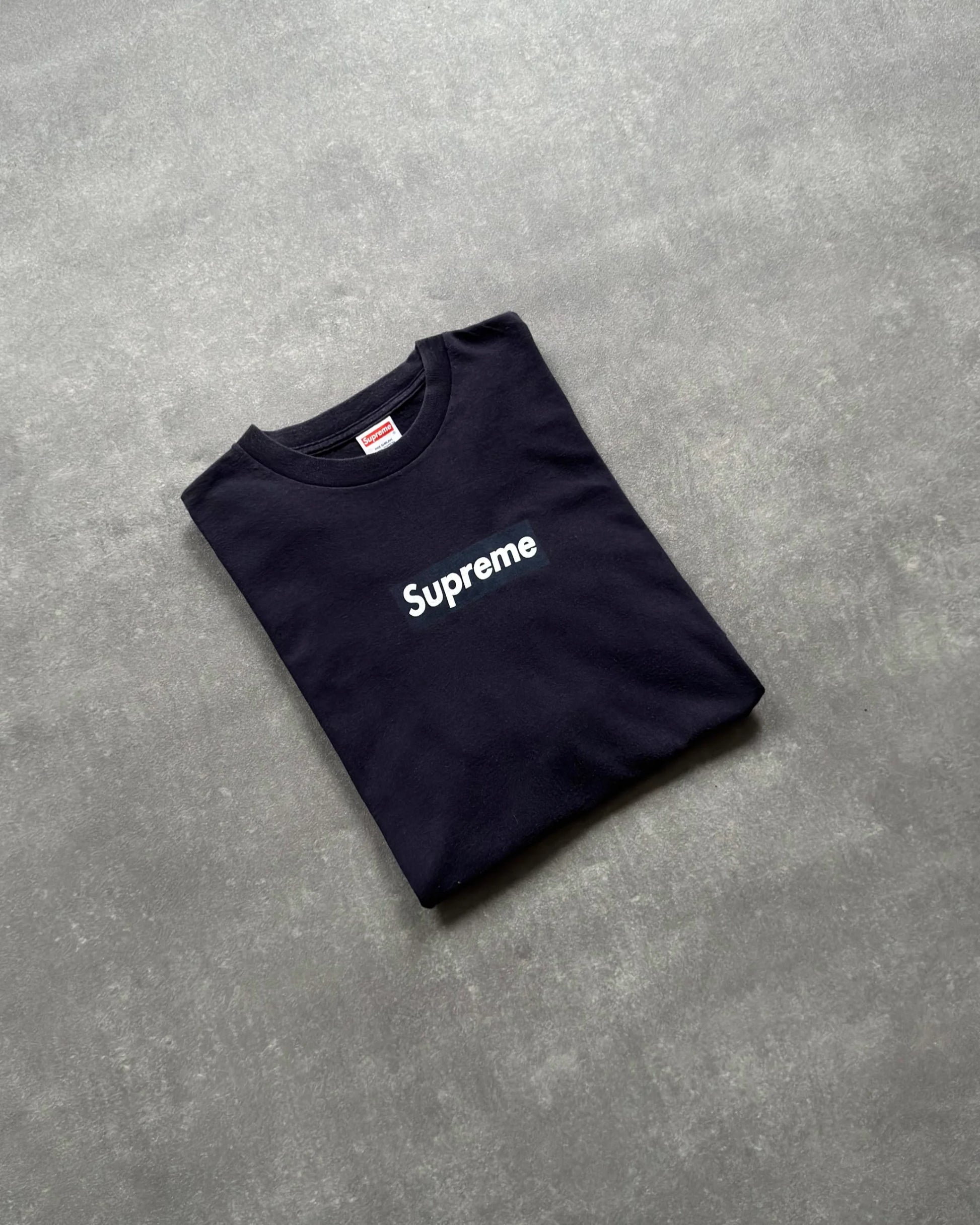 SUPREME BOX LOGO TSHIRT 2003 NAVY