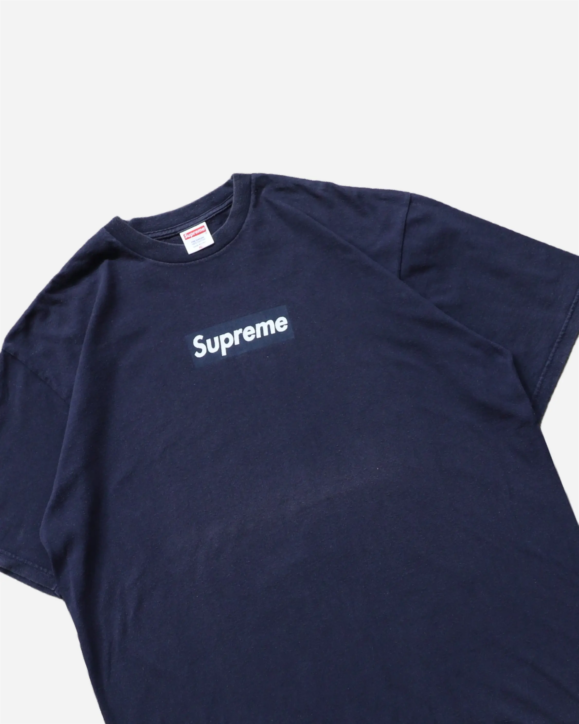 SUPREME BOX LOGO TSHIRT 2003 NAVY