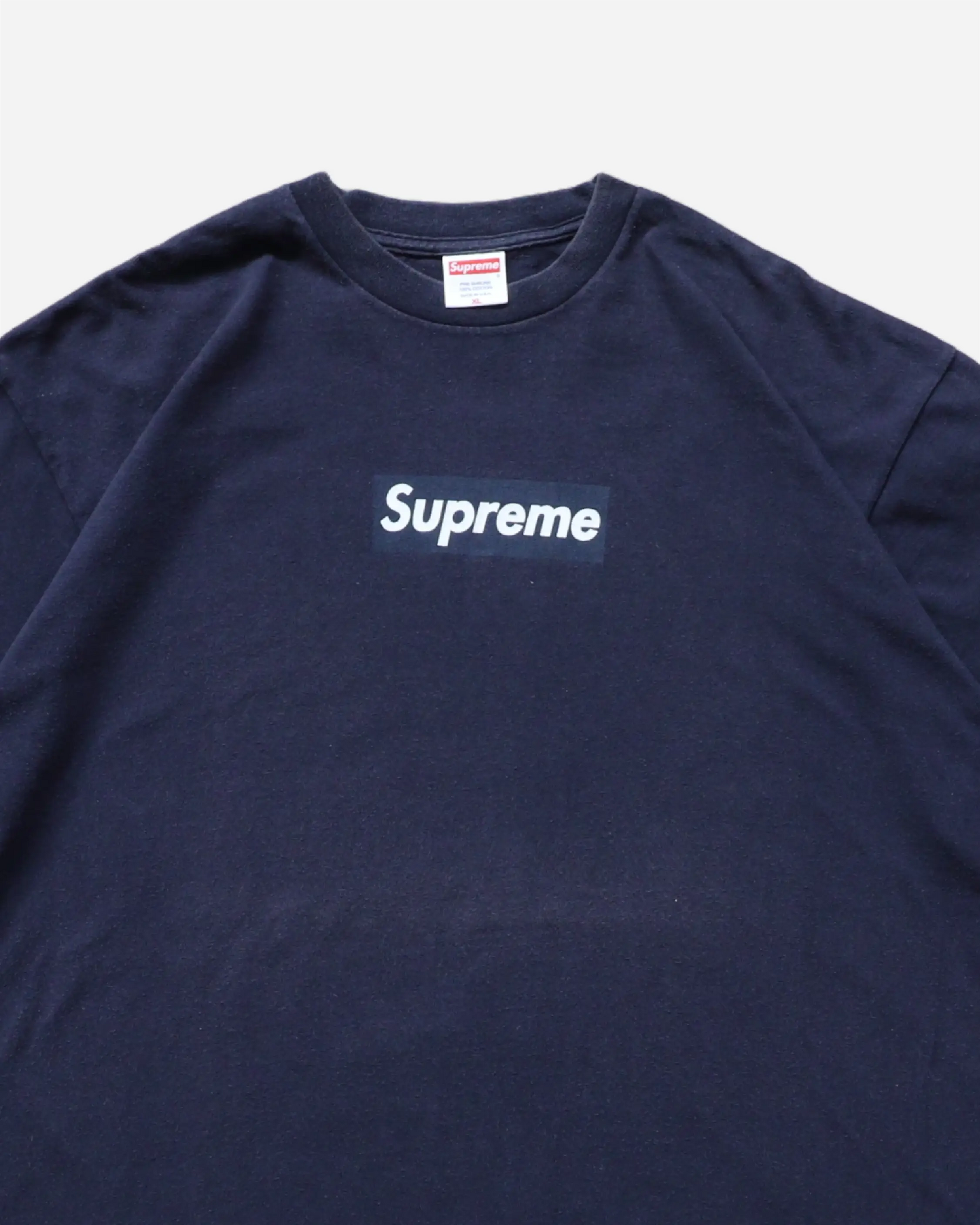 SUPREME BOX LOGO TSHIRT 2003 NAVY