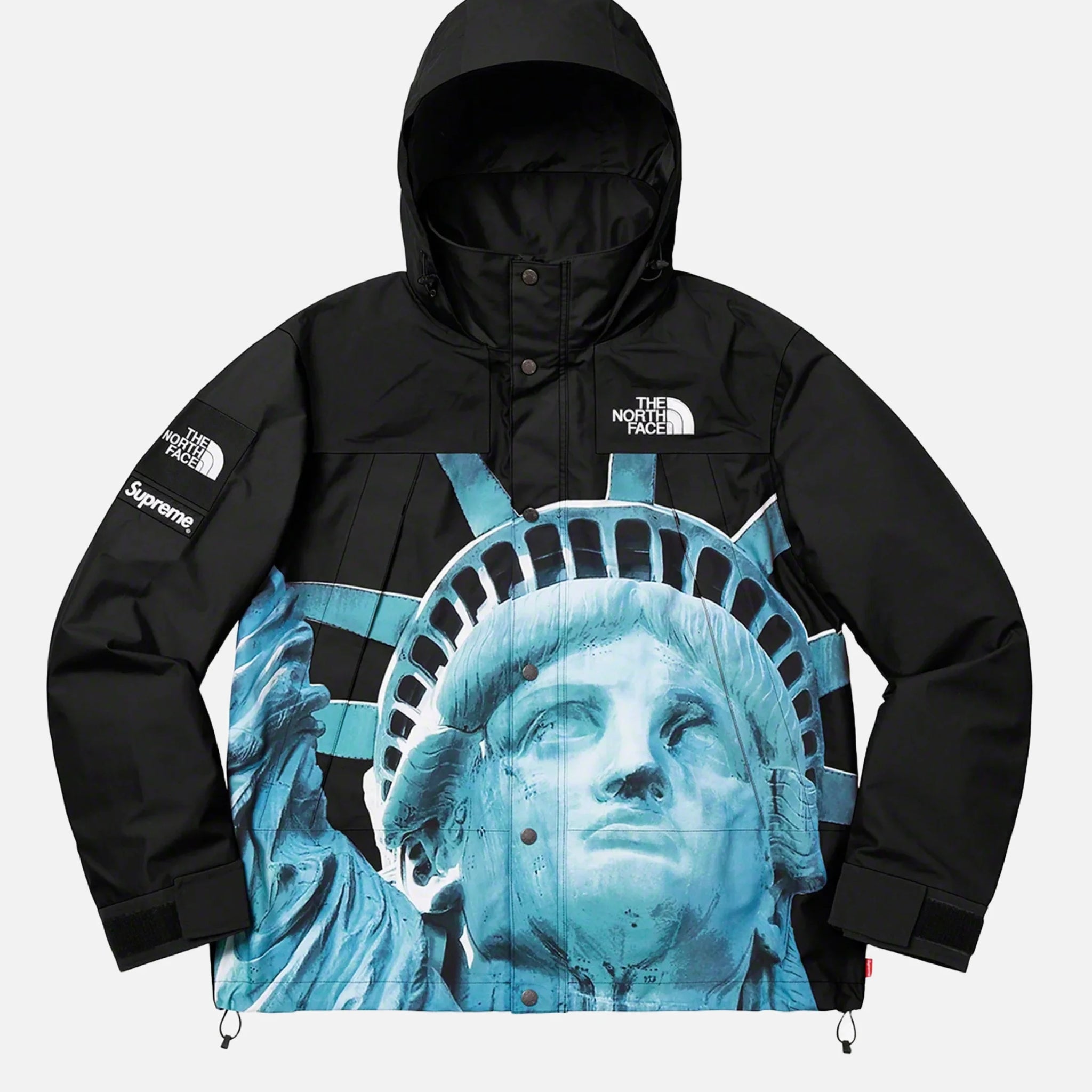 Supreme x The North Face Statue of Liberty Mountain Jacket - Black - Size XL - UNMARKET