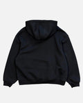 UNDEFINED ARCHIVES BLACK FLORAL HOODIE