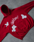 UNDEFINED ARCHIVES CLOUD RED HOODIE | UNMARKET