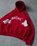 UNDEFINED ARCHIVES CLOUD RED HOODIE | UNMARKET