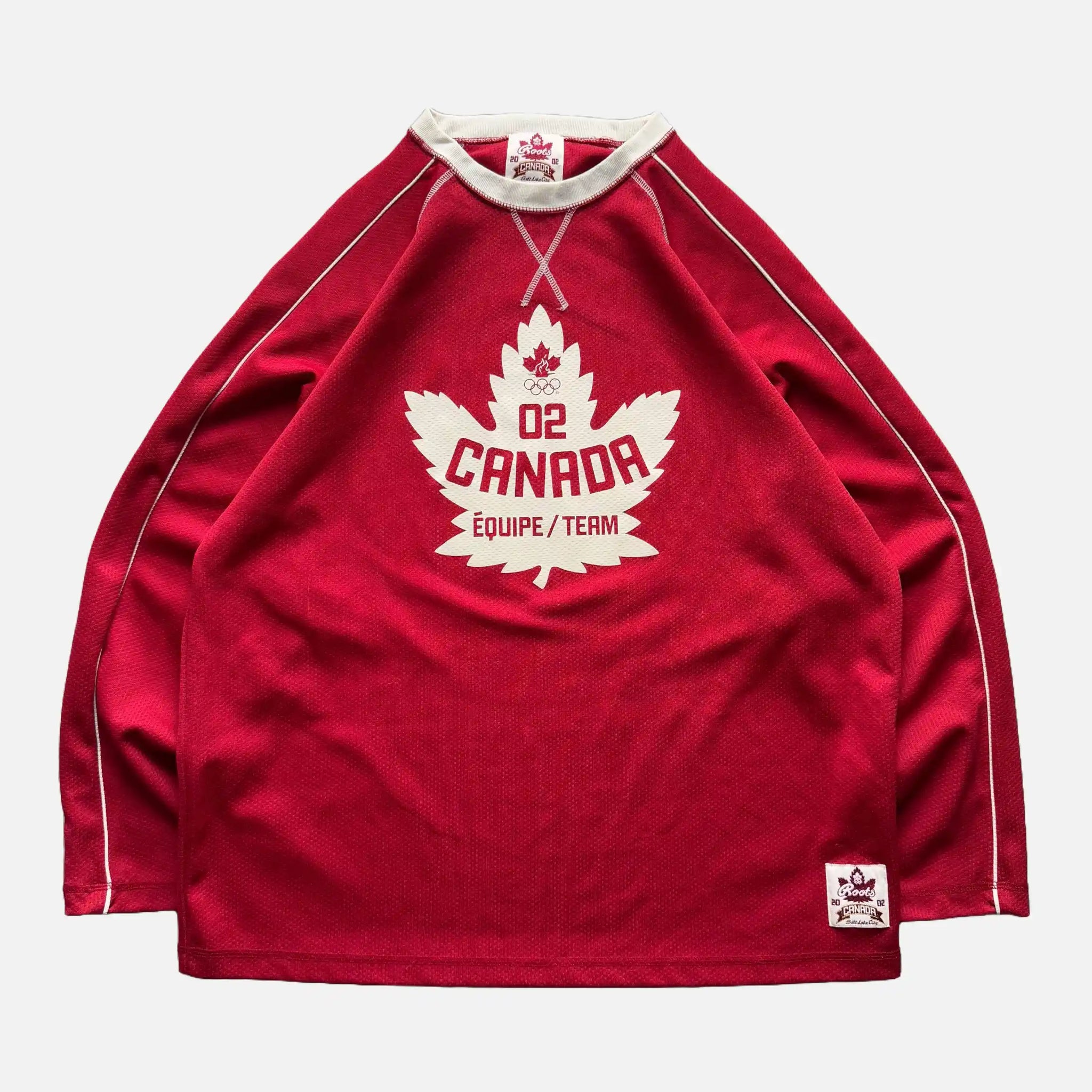 VINTAGE 2002 TEAM CANADA HOCKEY JERSEY