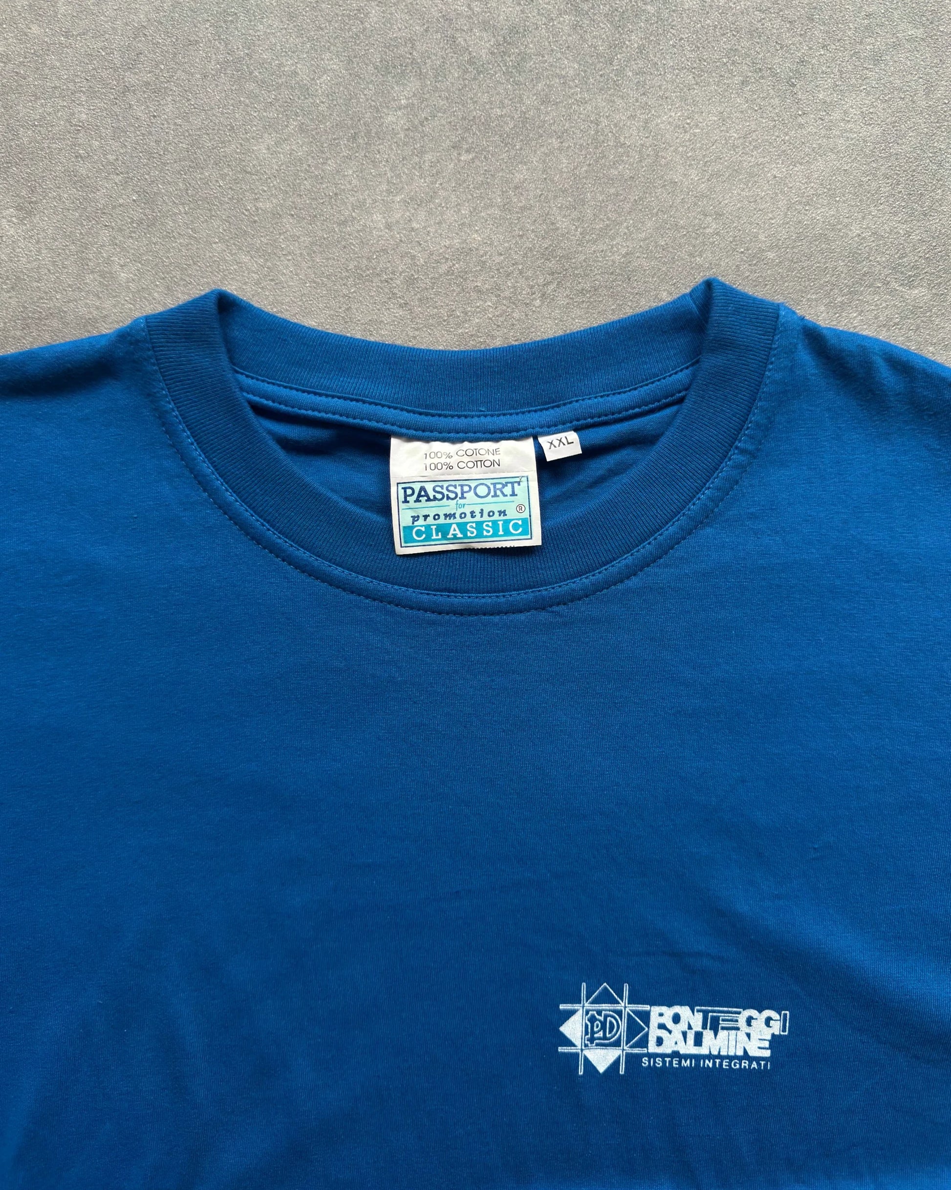 VINTAGE MILAN TEE - 1990s - Blue