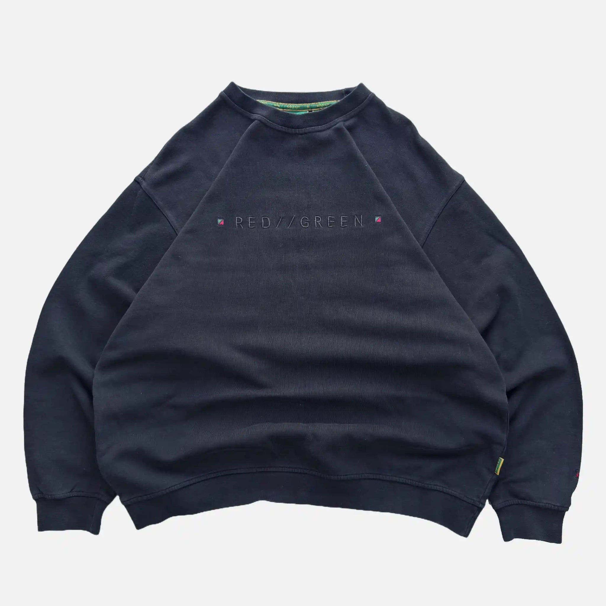 VINTAGE RED/GREEN CREWNECK
