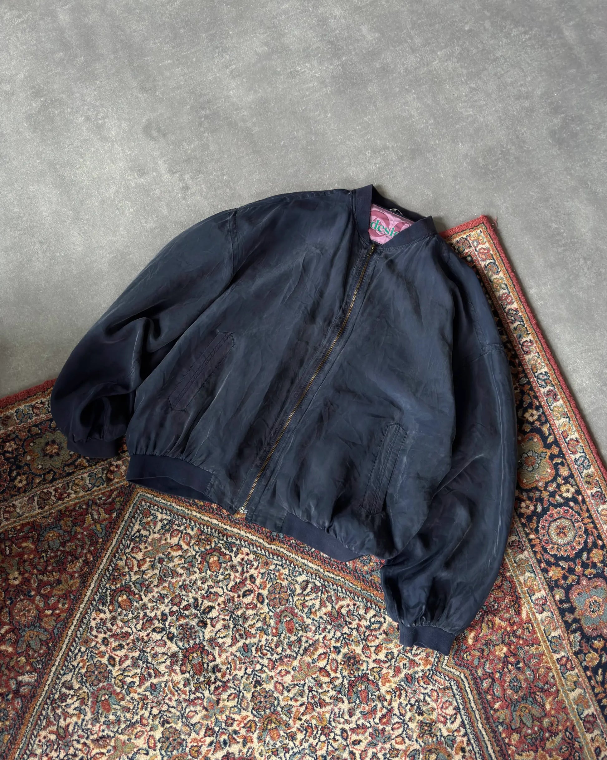 VINTAGE SILK BOMBER