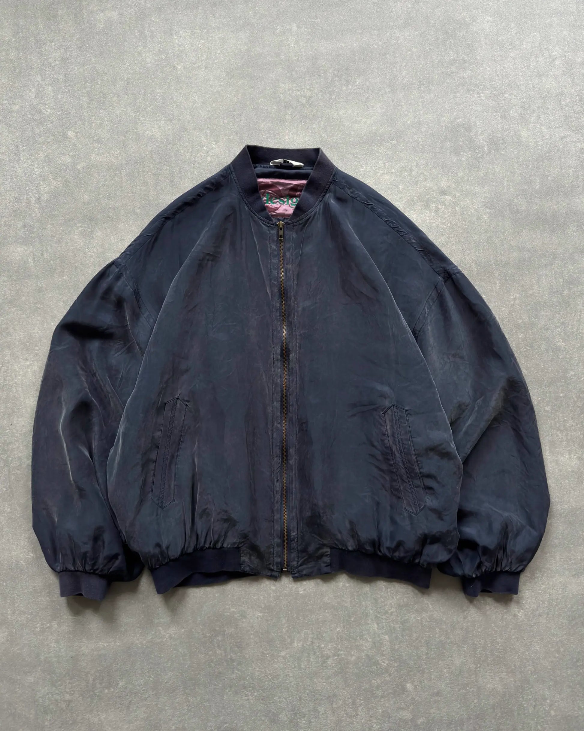 VINTAGE SILK BOMBER