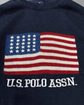 VINTAGE USA FLAG KNIT SWEATER