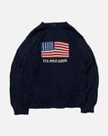 VINTAGE USA FLAG KNIT SWEATER