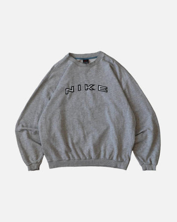 Vintage Nike Arc Logo Sweatshirt Grey UNMARKET