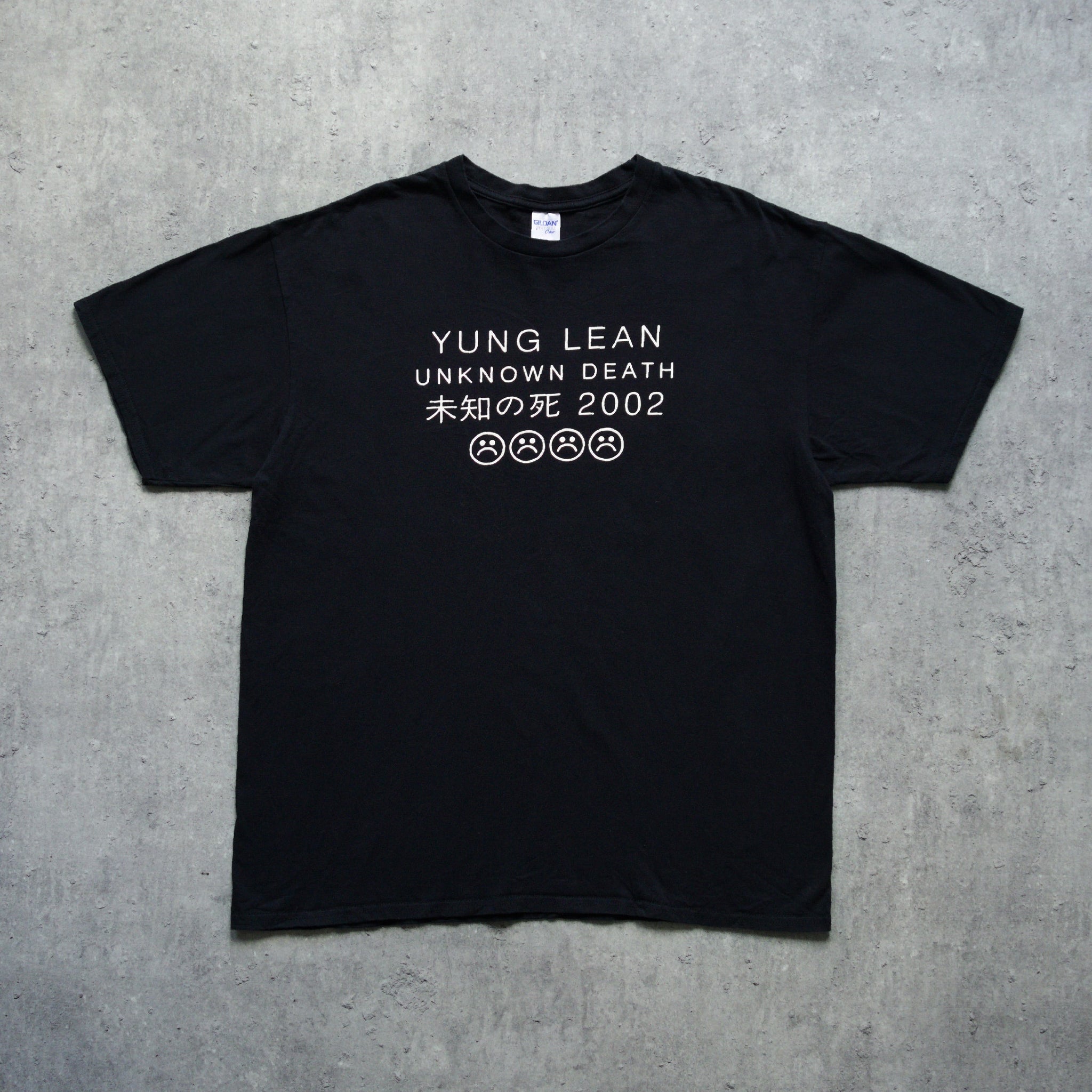 YUNG LEAN 2002 T-SHIRT - BLACK | UNMARKET