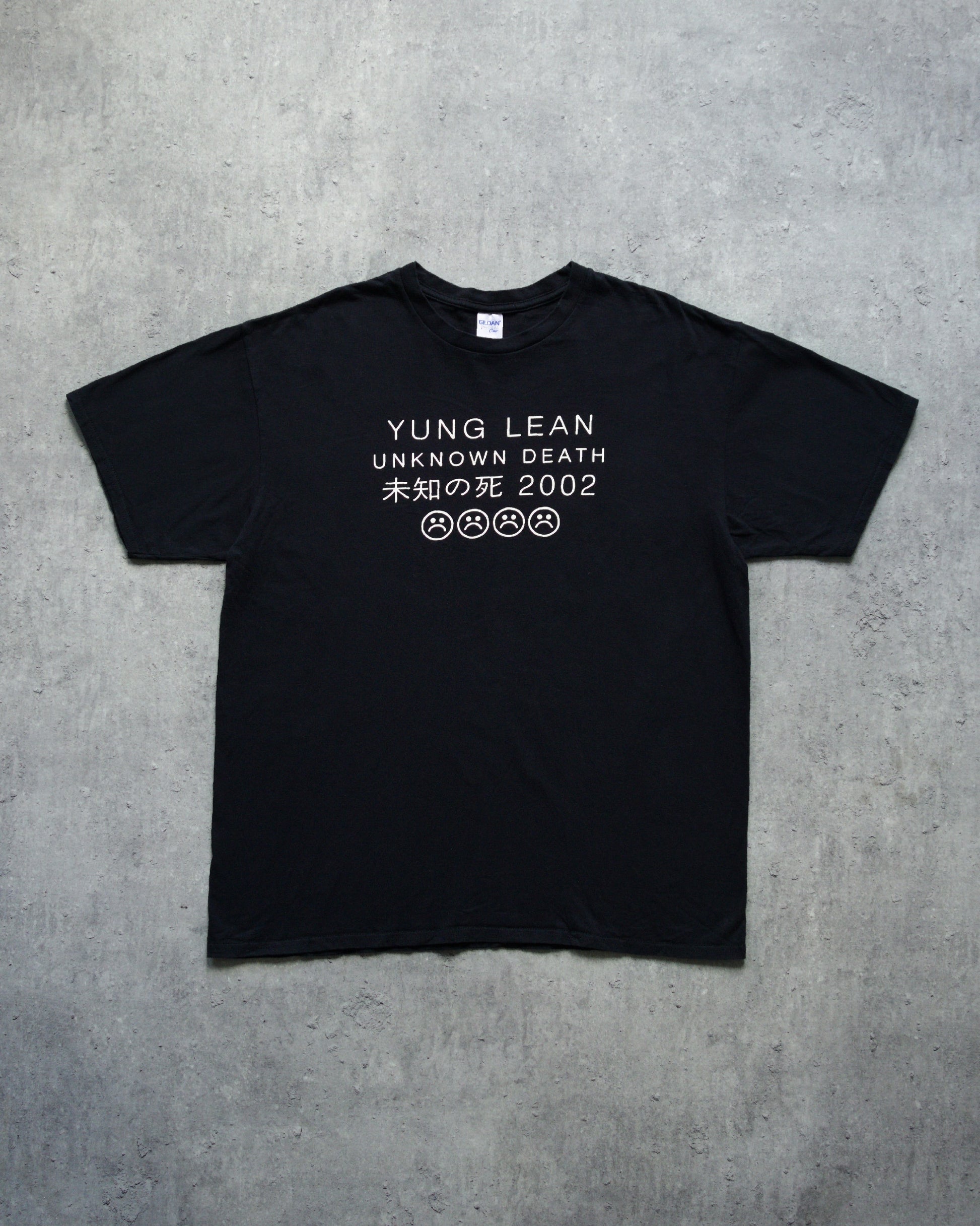 YUNG LEAN 2002 T-SHIRT - BLACK | UNMARKET