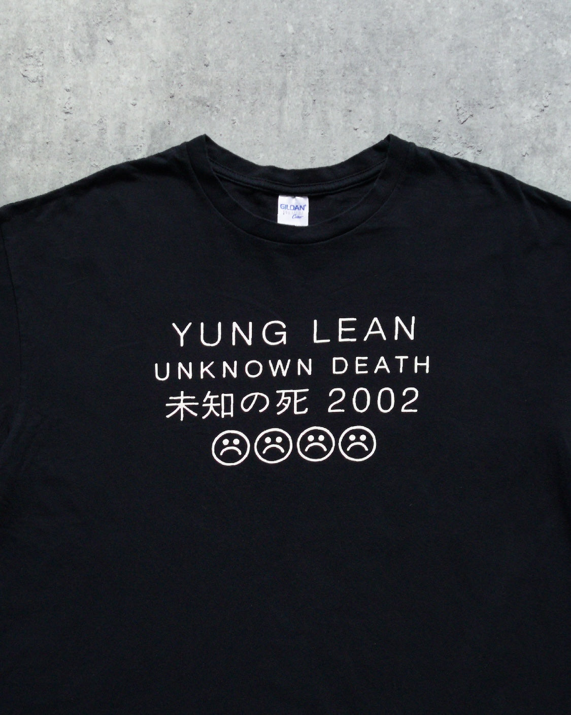 YUNG LEAN 2002 T-SHIRT - BLACK | UNMARKET