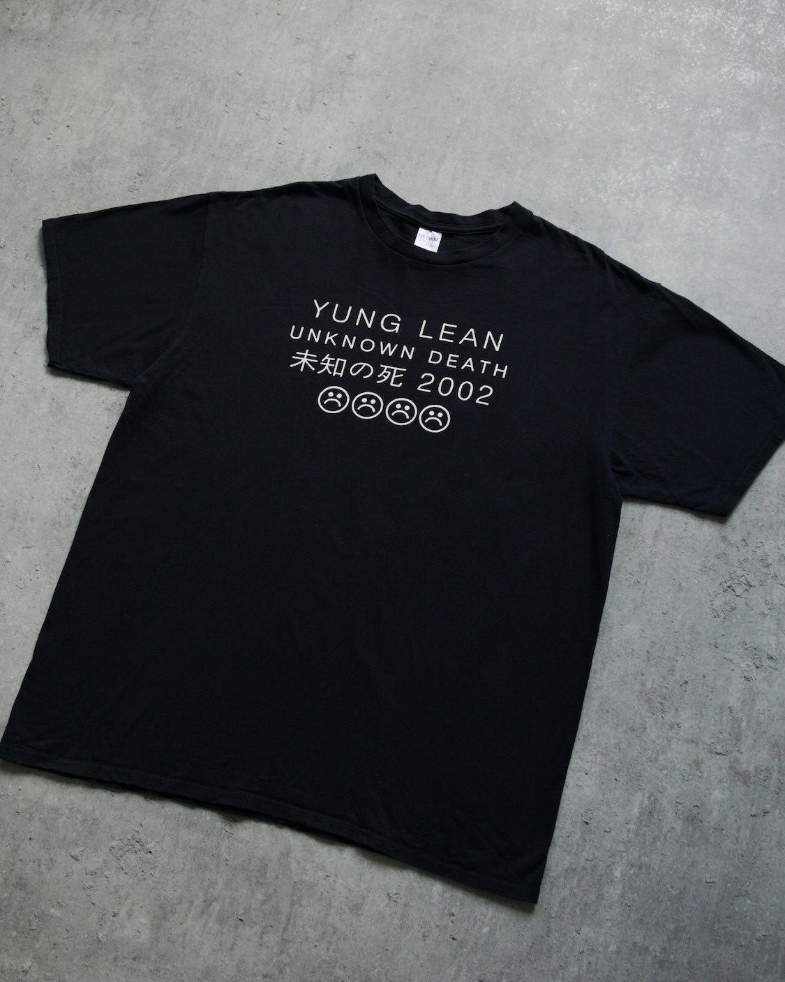 YUNG LEAN 2002 T-SHIRT - BLACK | UNMARKET