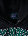 vintage ramapo hoodie - black